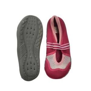 Beach Socks Pink & White Water Shoes Girls Youth Size 3